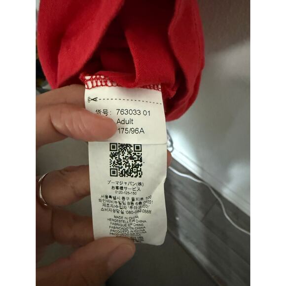 Puma Scuderia Ferrari F1 Racing Red T-Shirt Size Medium - Picture 6 of 11